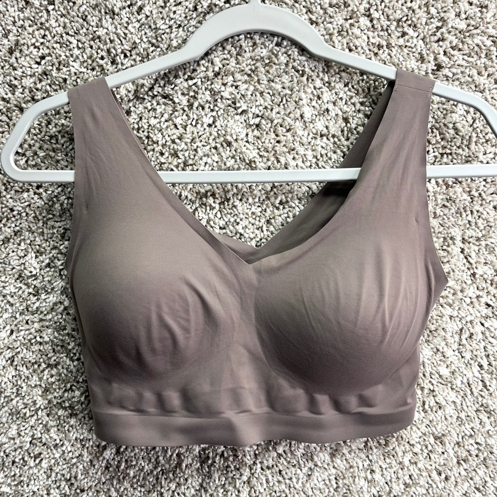 Soma Bralette Women's XL Brown Enbliss Wireless Seamless Padded